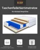 MR GROUP Matratze COCO HARD für Bett 160x200cm Produktbild-Vorschau 3