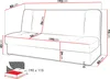 MIRJAN24 Schlafsofa Zelka, Sofa mit Bettkasten und Produktbild-Vorschau 6