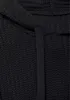 LASCANA Kapuzenpullover aus weichem Grobstrick schwarz Produktbild-Vorschau 5
