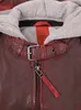 Mauritius Lederjacke Damen Cascha LAMOV rot Basics 100% Produktbild-Vorschau 6