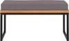 vidaXL Fußablage mit Auflage 66×66×36 cm Akazien Massivholz Produktbild-Vorschau 1