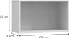Wandregal Vicco Tomy Weiß 60 x 36 cm, Model 54690 Produktbild-Vorschau 2