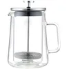 Klausberg Teapot 600ml double glass Voir les images du produit 1