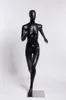 PF-O-8 manichino astratto donna corsa donna sportiva nero Anteprima dell’immagine prodotto 3