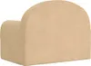 vidaXL Rozkladacia pohovka pre deti Cream Soft Plush Náhľad obrázku produktu 6