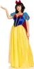 A woman in a Snow White costume posing against a white background. Produktbild-Vorschau