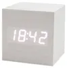 Digitaler Wecker Mit Doppelalarm, Holzgehäuse, LED-Anzeige, Produktbild-Vorschau 1