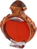 Rundlicher Flakon von Paco Rabanne Olympéa Intense in Bronzeoptik mit klarem Glas und kräftig orangem Duft. Produktbild-Vorschau