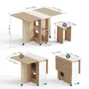 Mondeer Table de salle à manger avec 4 tabourets Gain de Voir les images du produit 3