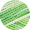 Lana Grossa Star Print 348 Weiß/Hellgrün/Jade 50g Produktbild-Vorschau 3