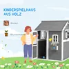 Dětský domeček Outsunny, domeček pro vnitřní i venkovní Náhled obrázku produktu 4