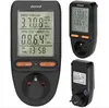 A collage of a digital power meter and its components. Náhled obrázku produktu