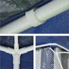 Gazebo Relaxdays, A x L x P: 2,5 x 3 x 4 m, PE, acciaio, Anteprima dell’immagine prodotto 7