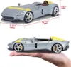 Bburago 18-26027 - Modellauto - Ferrari Monza SP1 (silber, Produktbild-Vorschau 13