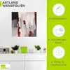 ARTland Wandbild, selbstklebend Rot an Grau II Größe: Produktbild-Vorschau 3