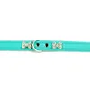 Hunter Halsband Cropue Bone Türkis - XS Produktbild-Vorschau 2