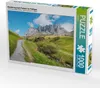 CALVENDO Puzzle Wanderweg nach Partnun im Prättigau | 1000 Produktbild-Vorschau 1