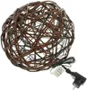 Dekokugel "Lichterzauber" aus Weide mit 50 LED Lichtern Produktbild-Vorschau 3