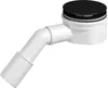 PREVEX Showerloc Ablaufgarnitur flach mit Siphon matt Produktbild-Vorschau 1