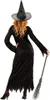 Hexe Kleid mit Hut schwarz L Produktbild-Vorschau 3