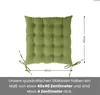 2er Set Sitzkissen Stuhlkissen 40x40 OEKO-TEX  - grün Produktbild-Vorschau 2