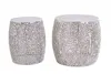 Konferenčný stolík Leaf set of 2 40cm silver 43226 Náhľad obrázku produktu 6