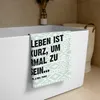 Mr. & Mrs. Panda Handtuch Lama Stolz - Aztekenblau - Produktbild-Vorschau 3