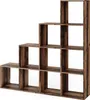 Treppenregal Vicco  Antikholz 142.5 x 140 cm, Model 36549 Produktbild-Vorschau 1