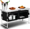 Yakimz kempingový stôl 120x47x68cm, kempingová kuchyňa z Náhľad obrázku produktu 1