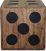 vidaXL Aufbewahrungskiste Mindi-Holz 40 x 40 x 40 cm Produktbild-Vorschau 2