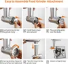 Fleischwolf Aufsatz, kompatibel mit allen Kenwood Chef und Produktbild-Vorschau 4
