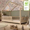 Crazy Pine Hausbett 140x200 cm – Kinderbett aus Naturholz – Produktbild-Vorschau 9