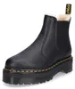 Dr Martens 2976 Quad Pisa Leder Pelz Gefüttert Plattform Produktbild-Vorschau 19