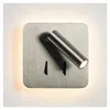 KOSILUM - Wandleuchte, Aluminium und Acryl - Silber/Chrom - Produktbild-Vorschau 9