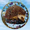 GKA XL Sonnenfänger Igel 20 cm Buntglas Lichtfänger Produktbild-Vorschau 1