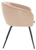 HOME DELUXE - Polsterstuhl ARIA - 3 Stück, Farbe: Samt Produktbild-Vorschau 6