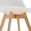 4 Chaises de Salle à Manger Blanche – Chaise Moderne avec Voir les images du produit 5