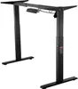 A black, adjustable height desk frame shown against a white background. Náhľad obrázku produktu