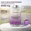 Aavalabs Magnesiumcitrat | 360 mg für Muskeln & Nerven | Produktbild-Vorschau 2