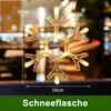 LED stelle di Natale luci finestra 2 pezzi bianco caldo LED Anteprima dell’immagine prodotto 4