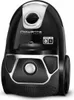 A black and silver Rowenta Compact Power vacuum cleaner is shown against a white background. Produktbild-Vorschau