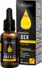 A bottle of Skoczylas ADEK vitamin drops next to its packaging. Voir les images du produit