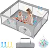 JOIEYOU Laufstall Baby Laufgitter Baby 150x180cm Baby Produktbild-Vorschau 1