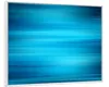 Wallario Wandbild Blau und schwarz gestreift - Abstraktes Produktbild-Vorschau 2