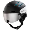 Head Radar Visor Helm Schwarz M-L / Silver-Red/CAT2 Schwarz Produktbild-Vorschau 8