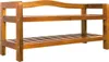 CASARIA® Schuhregal mit 2 Ebenen 75x26x42cm Produktbild-Vorschau 6
