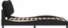 vidaXL Bettgestell ohne Matratze "Hvar" Schwarz 140x190 cm Produktbild-Vorschau 7