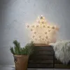 LED Stern Flower Star - hängend - D: 60cm - 200 warmweiße LED - inkl. Trafo - Outdoor - transparent Produktbild-Vorschau
