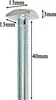 4 Nutsteine M6x40mm Dachträger Relingträger T-Nut Adapter Produktbild-Vorschau 2