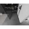 Mexen Kioto Walk-in Duschwand 130 x 90 cm, schwarzes Produktbild-Vorschau 3